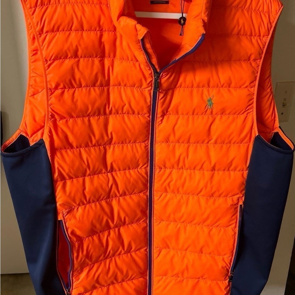 Men’s Waterproof Performance Vest Sleeveless Jacket by Polo Ralph Lauren